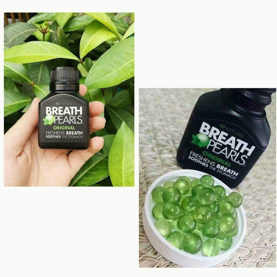 [HCM]VIÊN UỐNG THƠM MIỆNG - Hàng ÚC- BREATH PEARLS