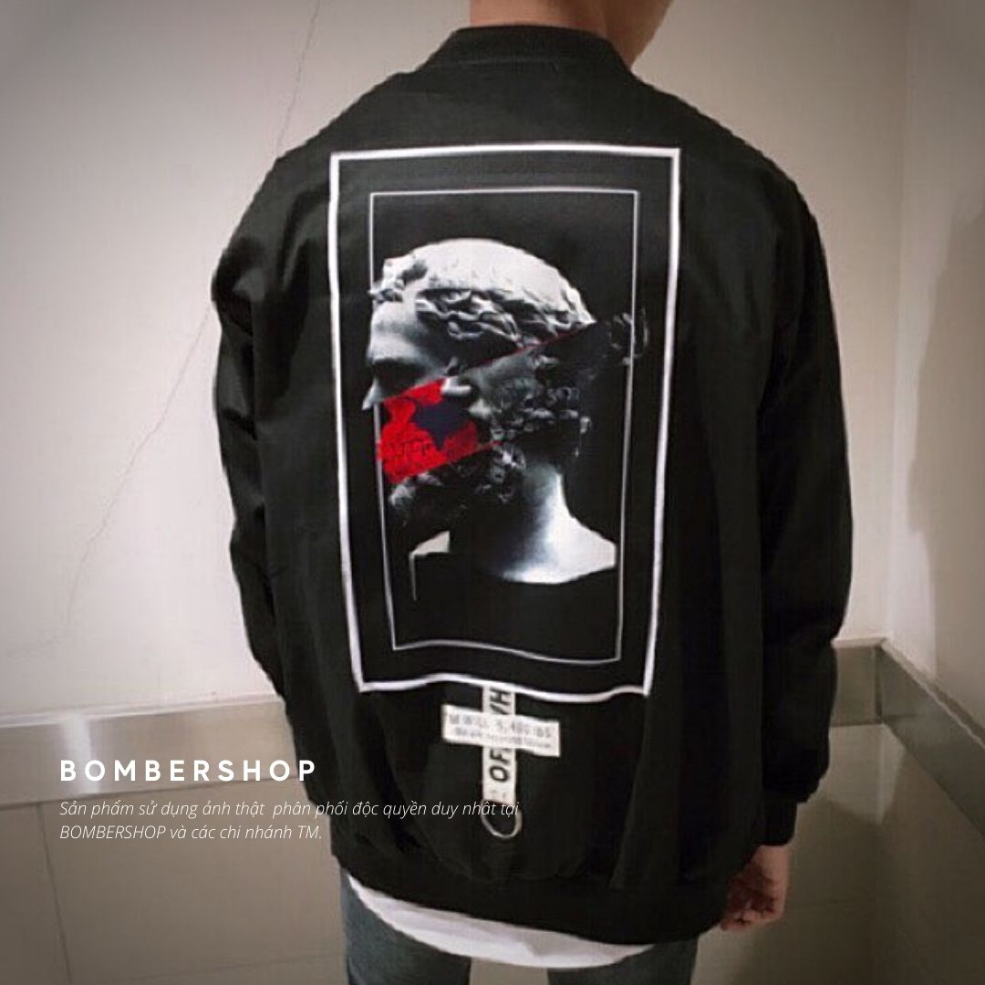 [HCM][Ảnh thật + video] Áo khoác Bomber Design LAMA (dòng hàng thiết kế Unisex)