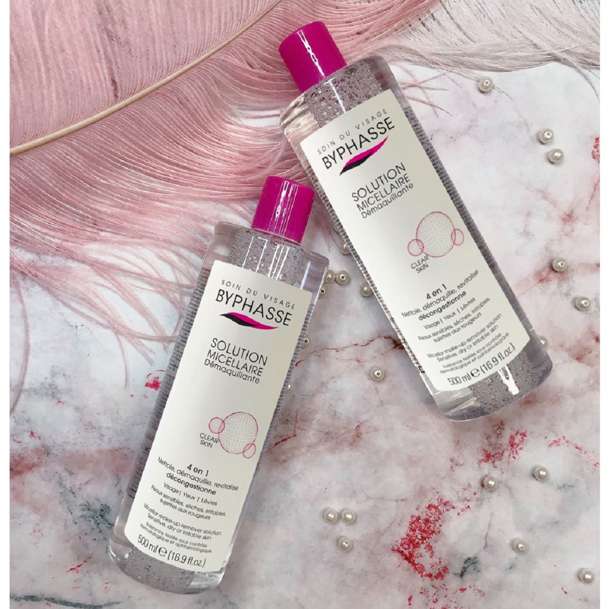 Nước Tẩy Trang Byphasse Micellar Make Up Remover Solution 500ml