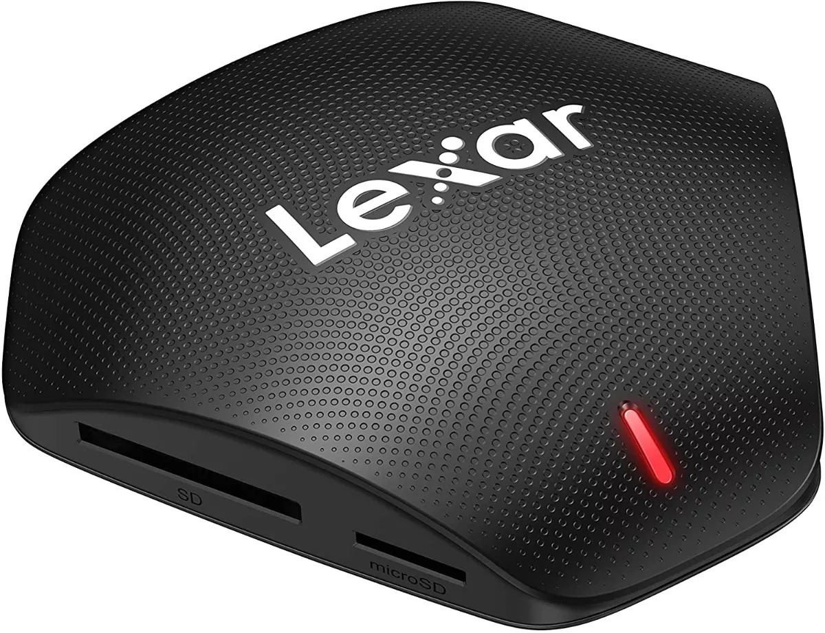 Đầu đọc thẻ nhớ Lexar Professional Multi-Card 3-in-1 USB 3.1 Reader, hỗ trợ thẻ SD, Micro SD và CompactFlash