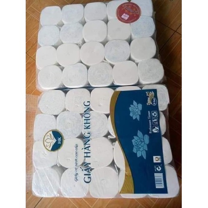 [HCM]COMBO 10 CUỘn GIẤY VỆ SINH HÀNG KHÔNG