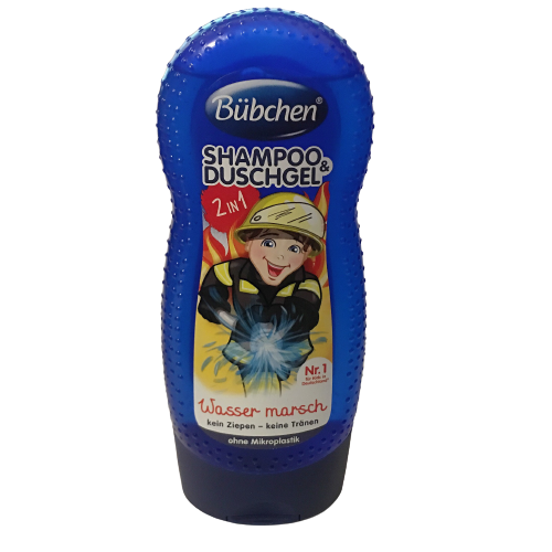 Sữa tắm gội 2in1 Bubchen cho bé hàng nội địa Đức dùng bé từ 1 tuổi 230ml