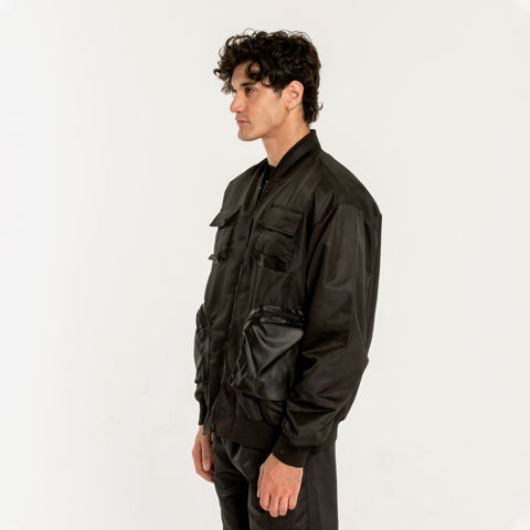 FOMO Áo da jacket unisex ZIPTON JACKET