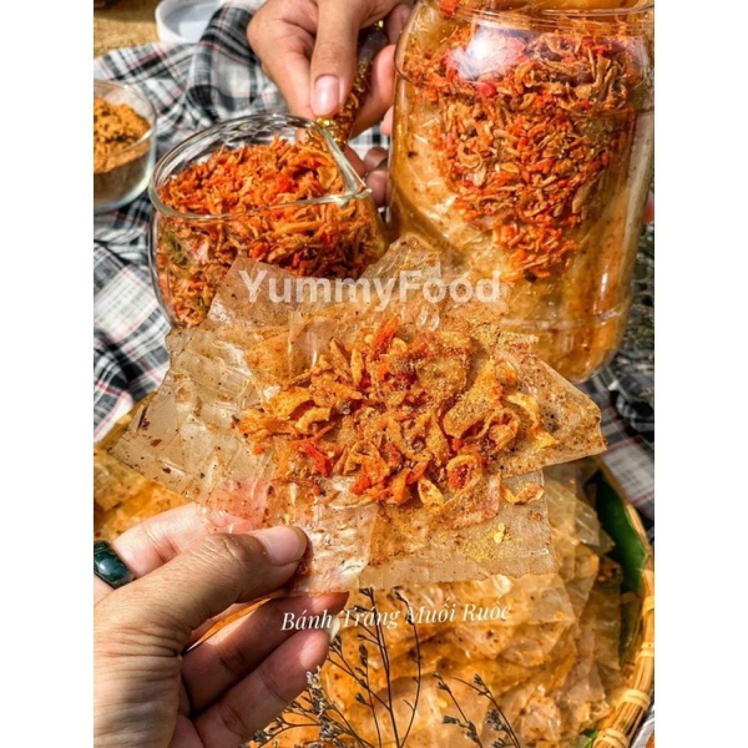 Bánh Tráng Muối Ruốc - 350gr
