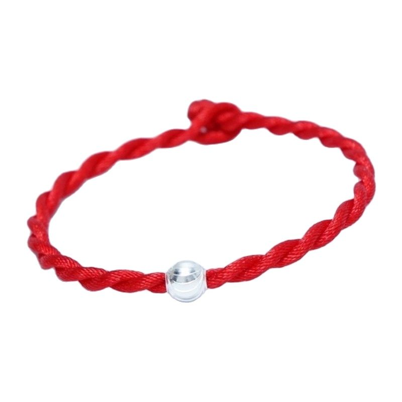 Sỉ sll chỉ đỏ may mắn mix bi bạc
