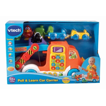 Xe tải đồ chơi chở ô tô con thương hiệu vtech