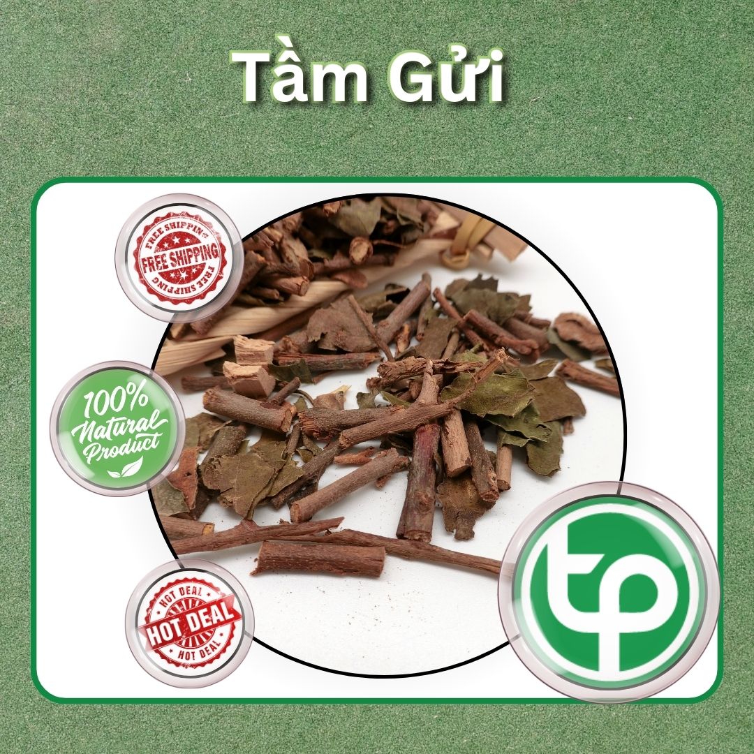 [Hàng loại 1] Tầm gửi khô 1kg cao cấp - Tấn Phát - Hỗ trợ cải thiện sức khoẻ xương khớp