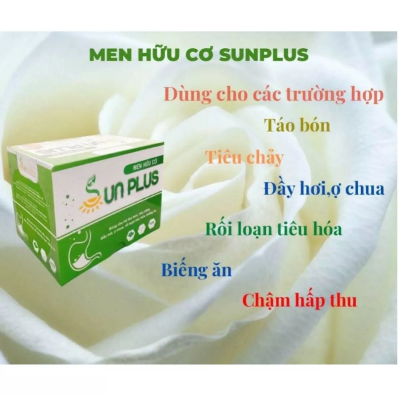 [Hoàn tiền 6%] Men hữu cơ Sunplus (men sống hữu cơ Sun plus)
