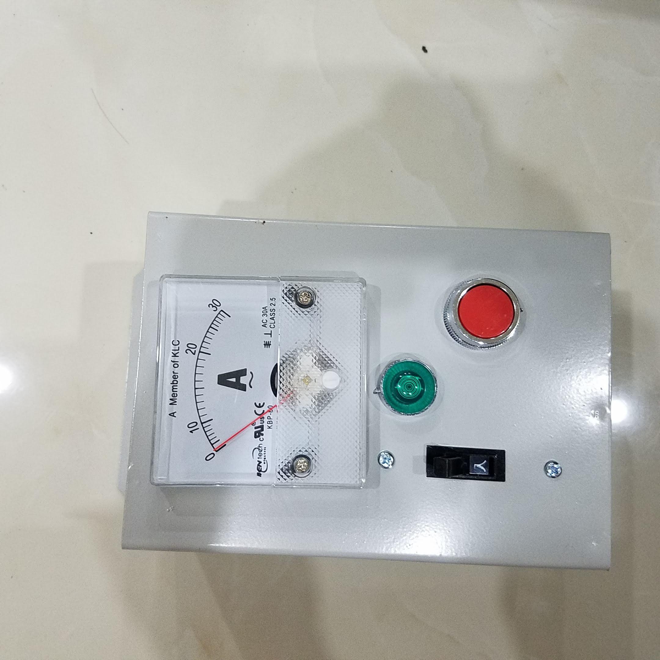 [HCM]TỦ ĐIỀU KHIỂN MÁY BƠM LOẠI 1 ĐỒNG HỒ