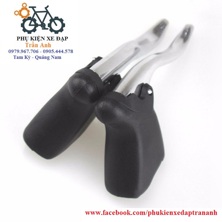 Cặp Tay Phanh Nhôm Sừng Xe Đạp - Kiểu 1