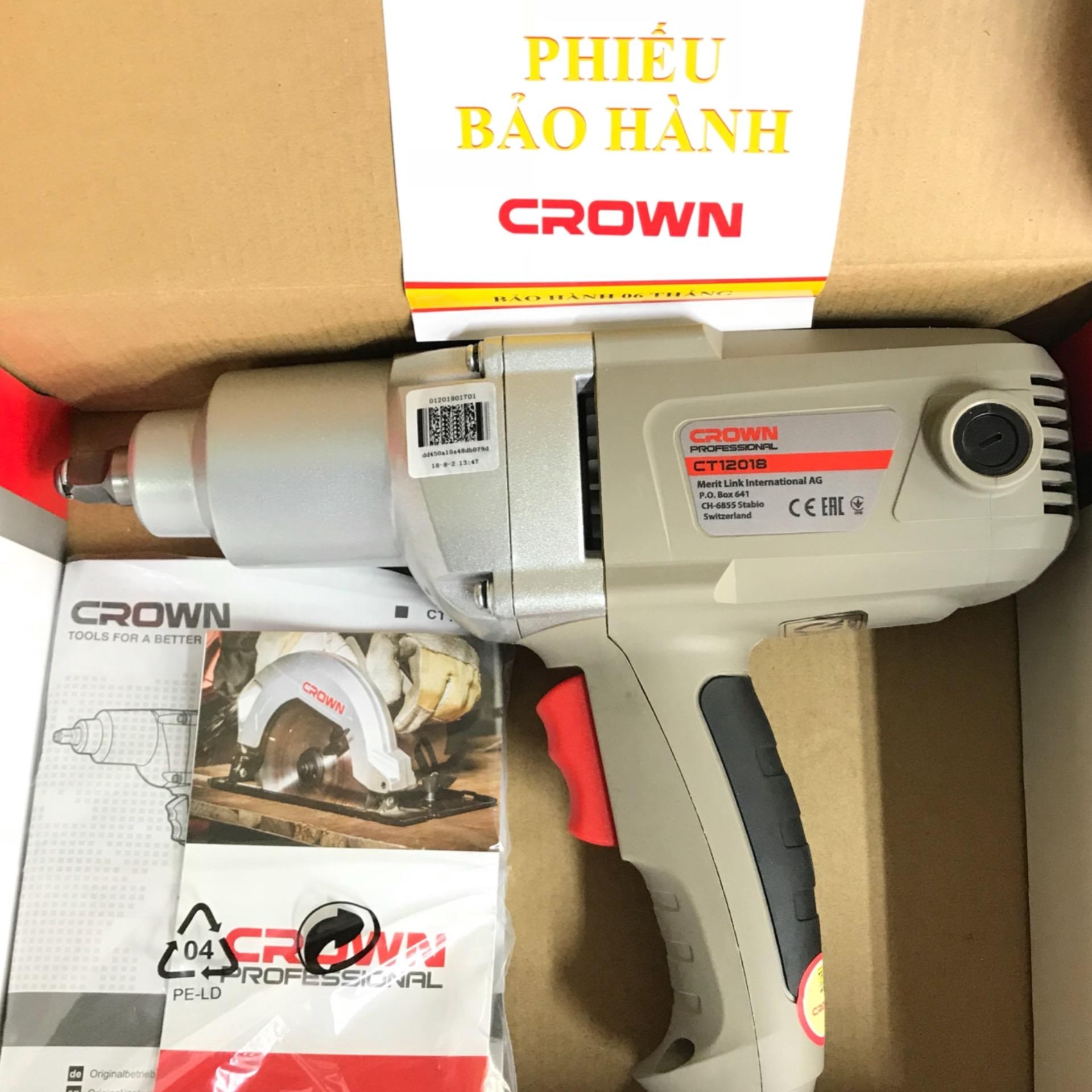 Máy xiết, mở ốc điện crown CT12018