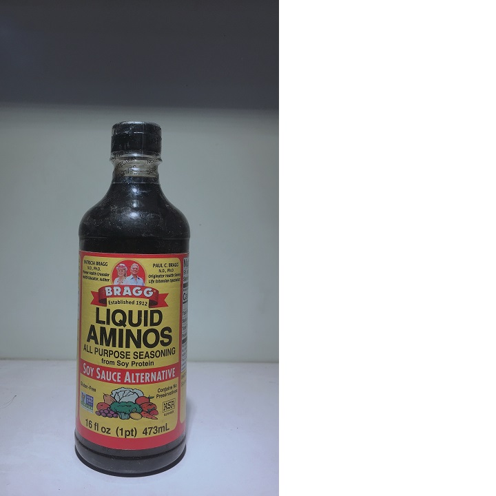 Nước tương ( xì dầu) không biến đổi gen bragg liquid aminos 946ml (#phanbon, #caycanh, #vattu)