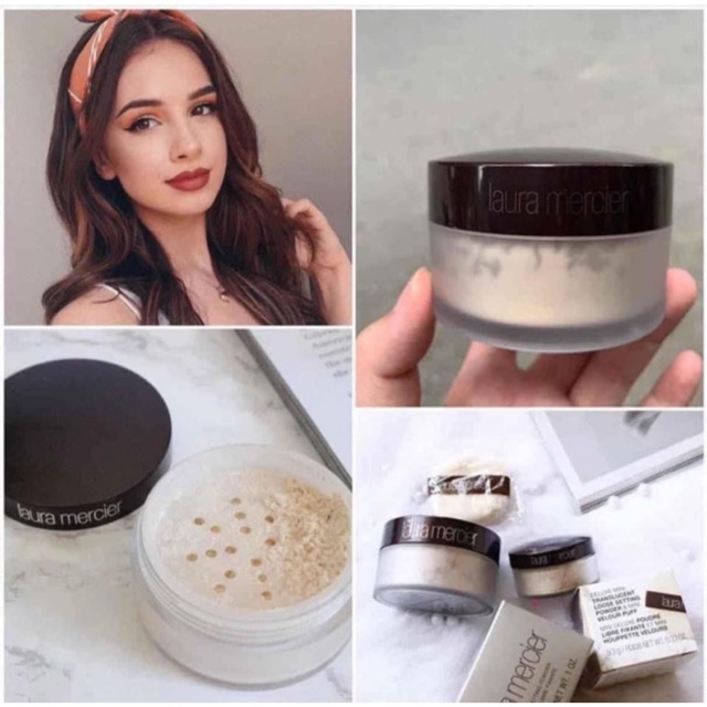 [Chính hãng] Phấn phủ không màu kiềm dầu Laura Mercier Translucent Loose Setting 29g