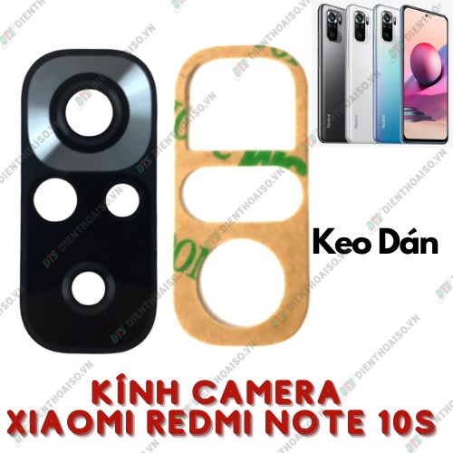 Glasses camera Xiaomi Redmi Note 10s enclosed glue stickers