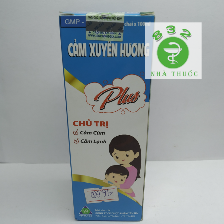 Cảm Xuyên Hương Plus chai 100ml