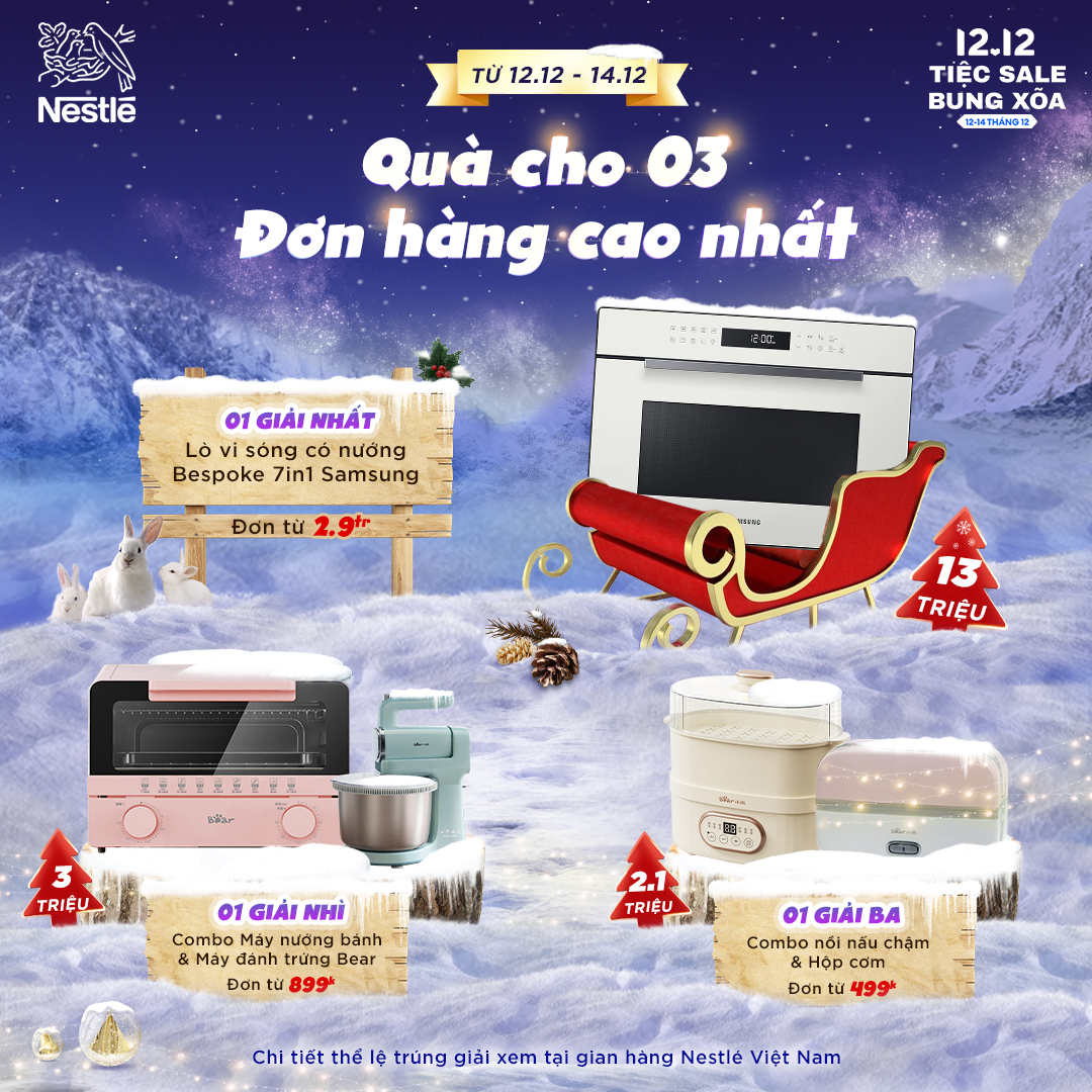 Combo 2 hộp bột cacao Nestlé® Hot Choco (2 x 10 gói x 24g)