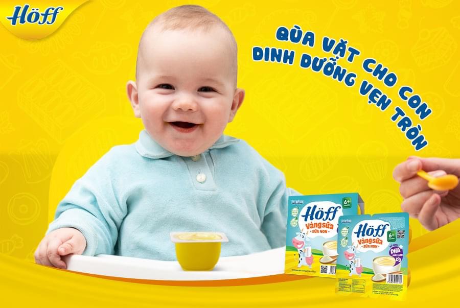 Váng sữa Sữa non Hoff (4 vỉ - 16 hộp)