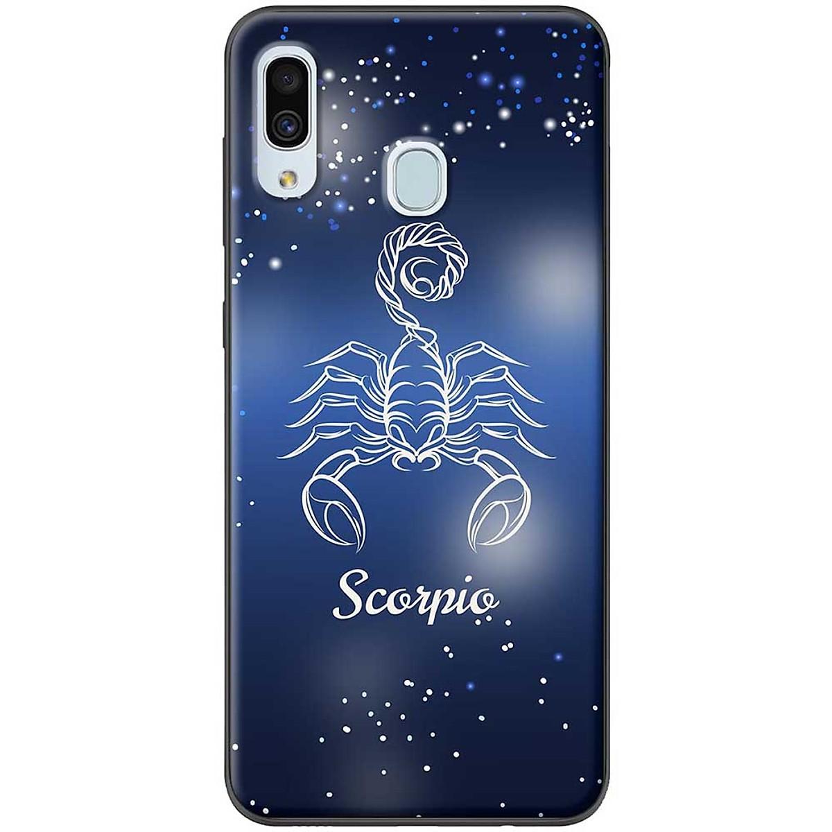 Ốp lưng dành cho Samsung Galaxy A30 mẫu Cung hoàng đạo Scorpio