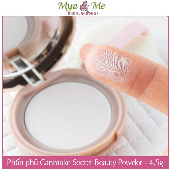 Phấn phủ dưỡng da Canmake Secret Beauty Powder 4.5g
