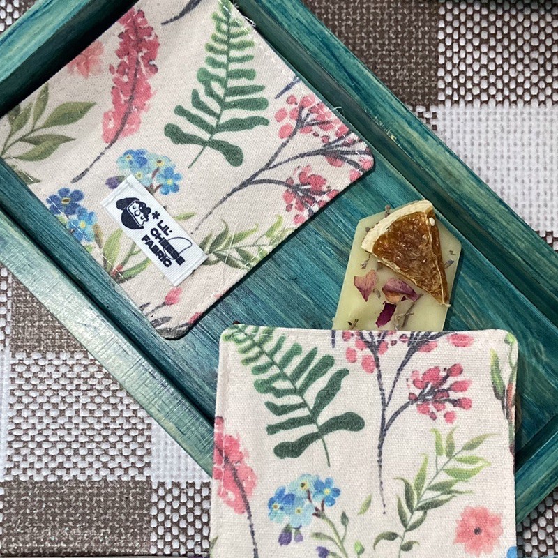 Lót ly vải canvas handmade