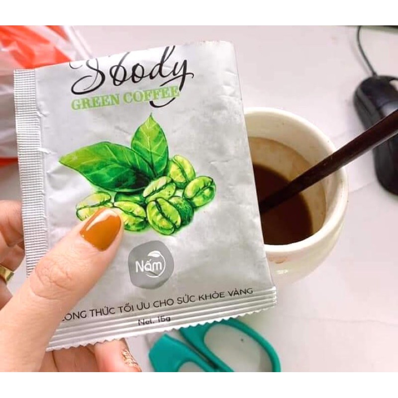 [HCM]Nấm caphe Giảm cân Sbody green coffee