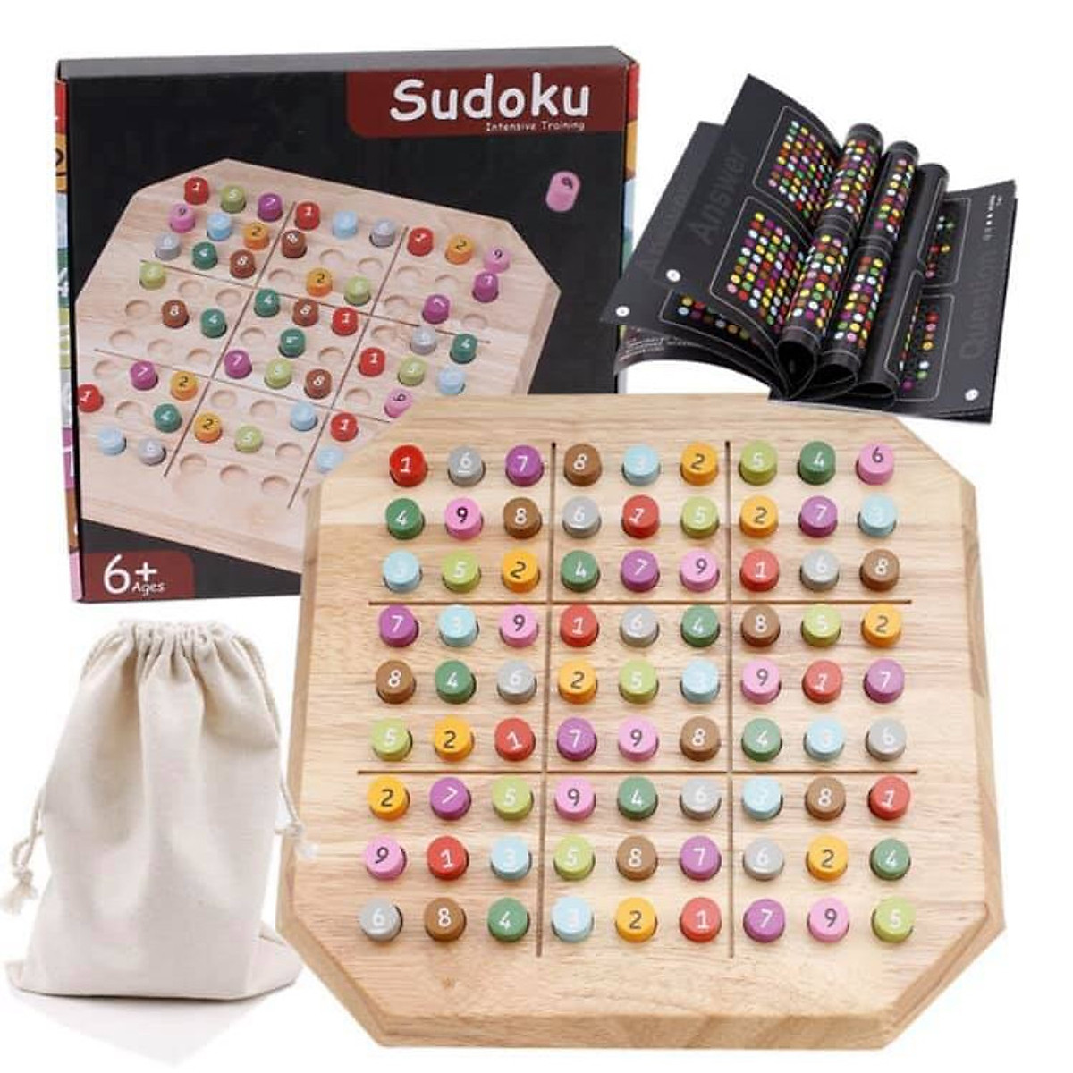 Đồ chơi sudoku bằng gỗ