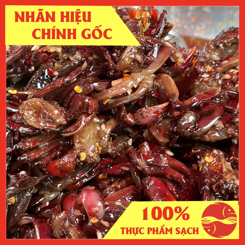 Ba Khía sữa Châu Đốc trộn tỏi ớt 700gr, ăn liền loại mềm vừa ăn đặc sản miền tây nam bộ