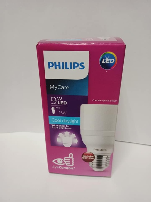 Led trụ mycare bright 9W trắng, vàng phlips