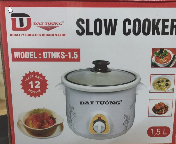 Nồi hầm cháo chậm kho cá Đạt Tường 2,5l