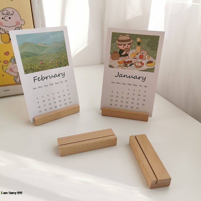 Kệ cài ảnh lưu niệm, Đế gỗ đựng menu, Tranh ảnh / Danh thiếp cho văn phòng