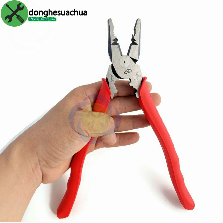 [HCM]Kềm điện BUDDY A0105 cắt  tuốt  bấm cos (ĐÀI LOAN)