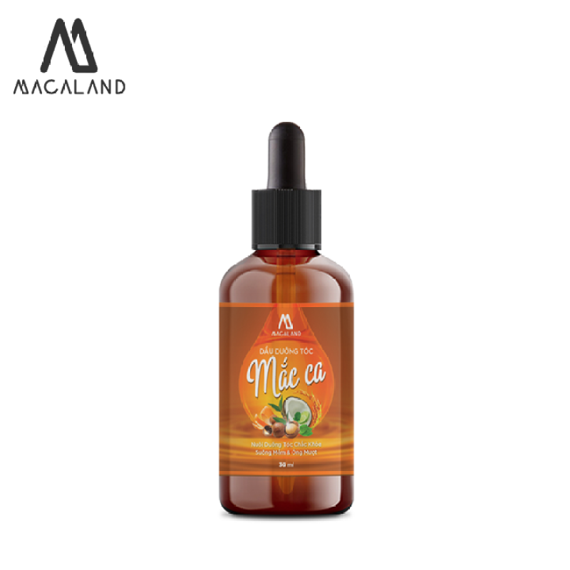 Dầu dưỡng tóc Macadamia 30ml MACALAND giúp nuôi dưỡng mái tóc bồng bềnh và chắc khỏe giảm gãy rụng nhập khẩu