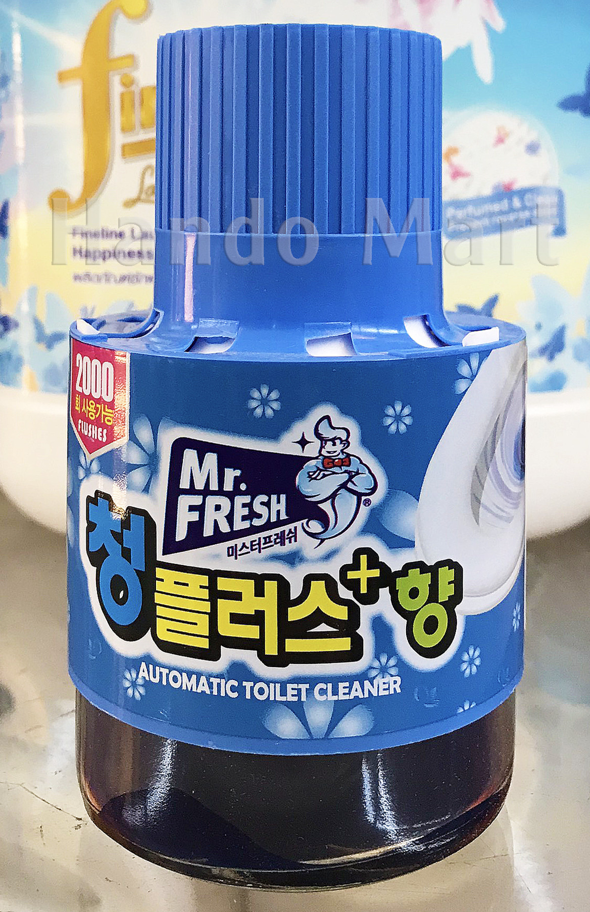 Cốc thả bồn cầu tẩy xanh toilet Mr Fresh - Hàn Quốc 180g hương Ngàn hoa