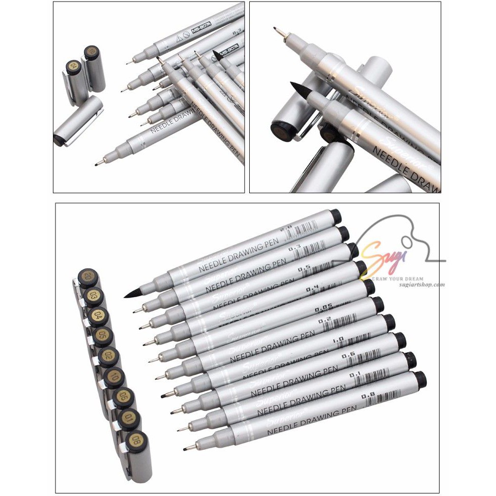 Bút đi nét superior kháng nước