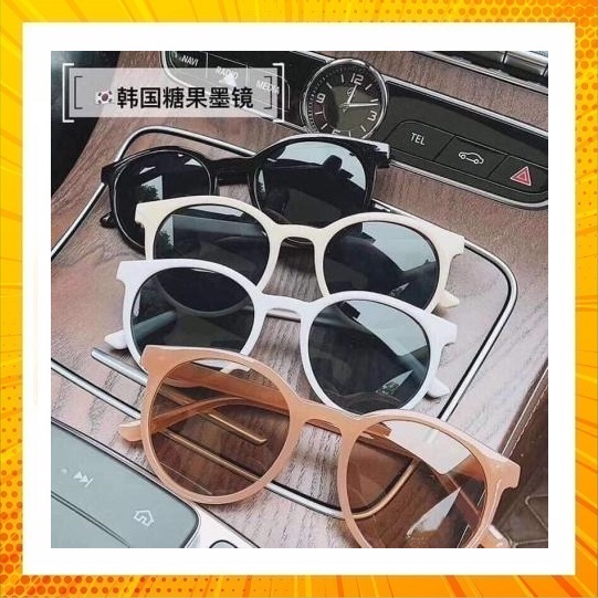 Mắt kính tròn thời trang
