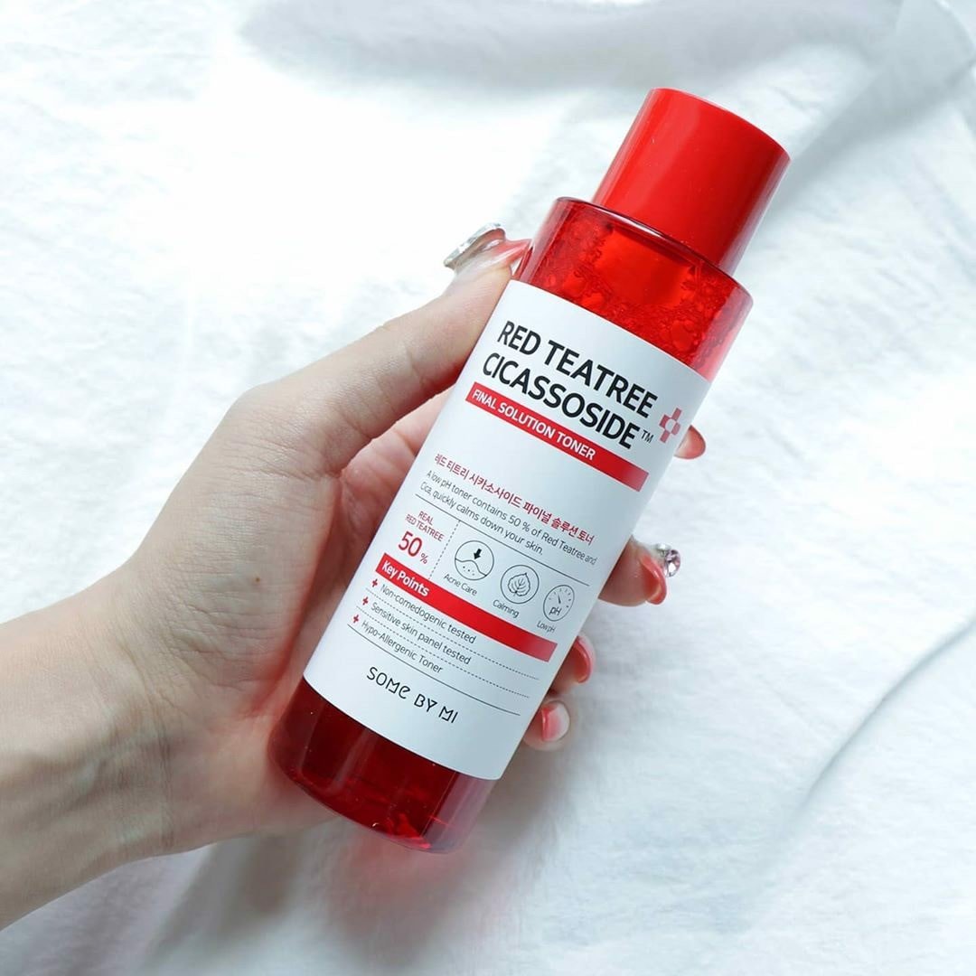 Nước hoa hồng Some By Mi Red Teatree Cicassoside Derma Solution Toner 150ml