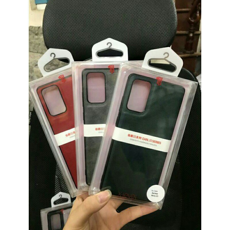 ốp lưng da samsung note 20 / note 20 Ultra hiệu x-level