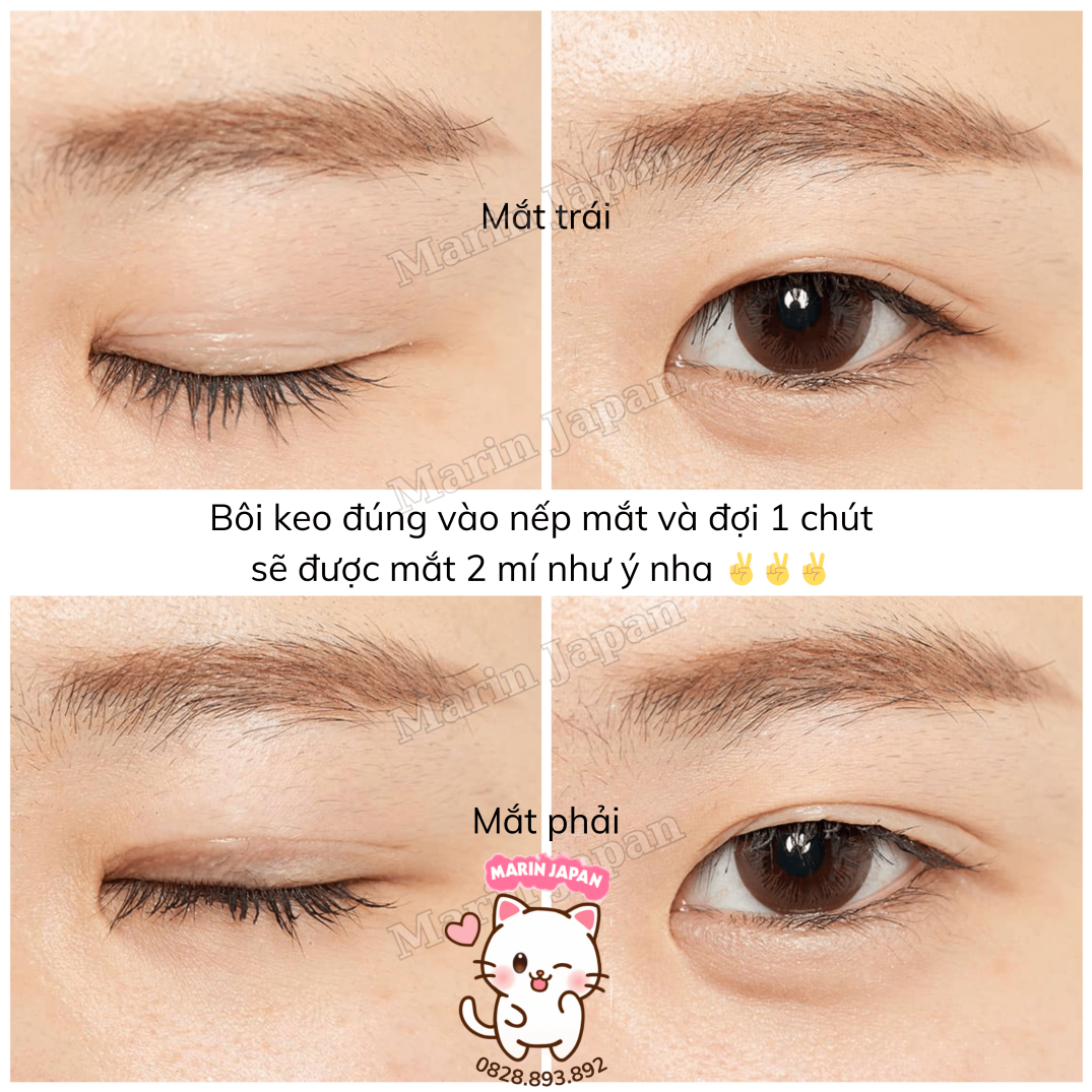 Gel Keo Dán Kích Mí Mắt Nội Địa Nhật Bản