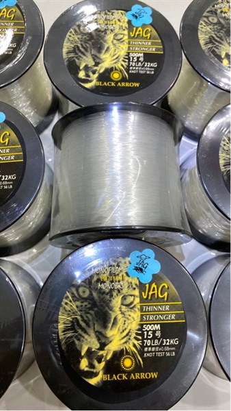 Dây cước câu cá Black Arrow JAG 500m