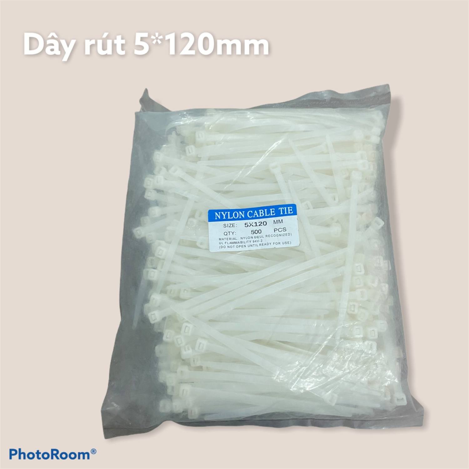 Dây rút nhựa 5*120mm
