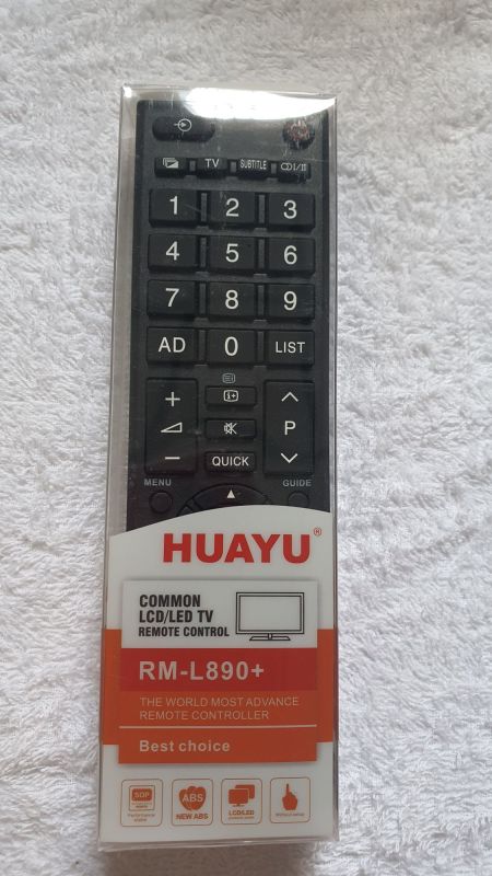 Bảng giá REMOTE ĐIỀU KHIỂN TIVI TOSHIBA LCD LED HUAYU L890+ CÓ HỘP