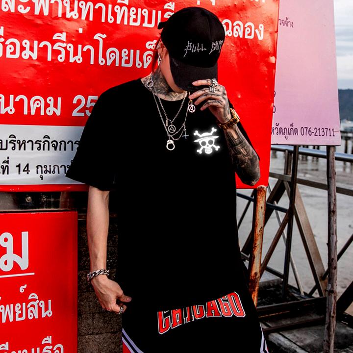 [HCM]ÁO THUN PHẢN QUANG TAY LỠ LUFFY NAM NỮ