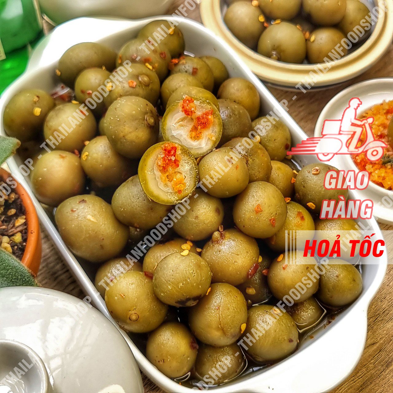 Ô Mai Sấu Bao Tử Giòn Cay - Hộp 500gr