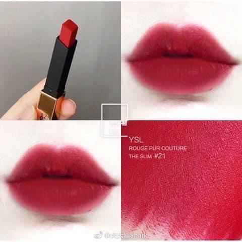 set 2 son YSL rouge pur couture the slim matte đẳng cấp