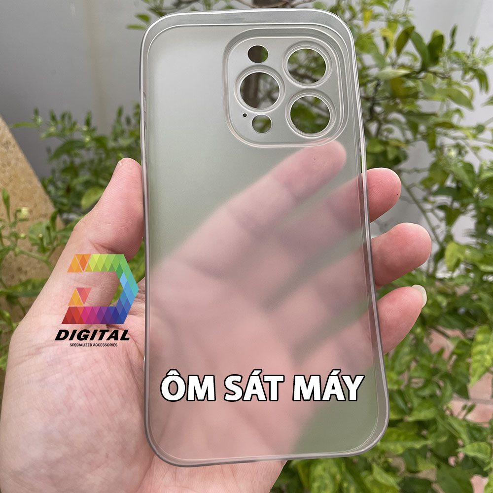 Combo 2 Ốp Lưng Trong Nhám Unibody Cho iPhone 14 Pro Siêu Mỏng