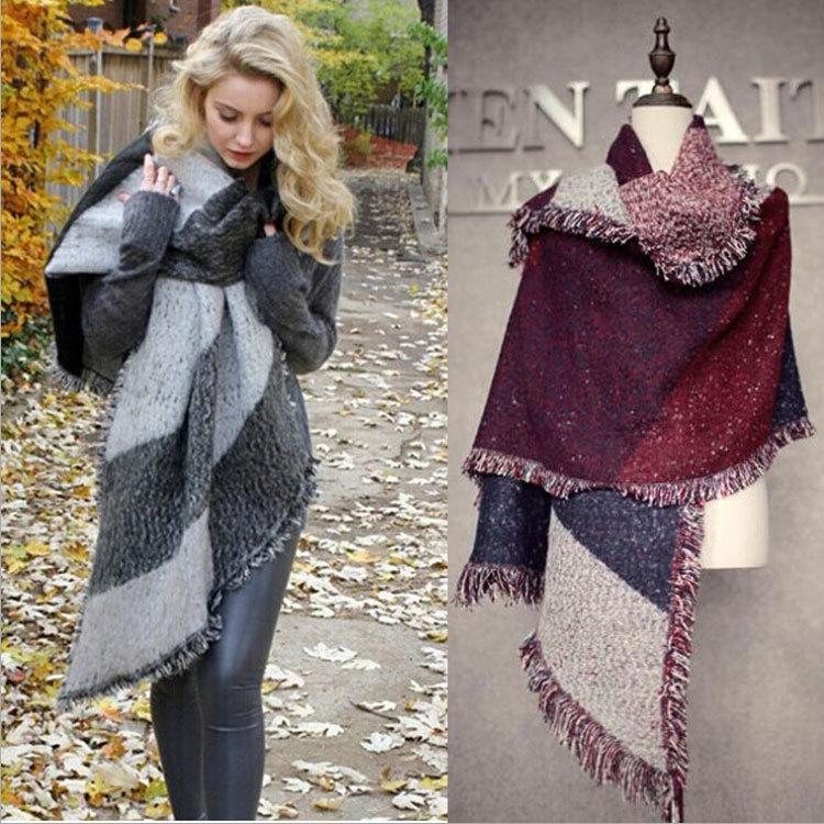 [ XẢ HÀNG CUỐI NĂM] Khăn LEN NỮ cao cấp TOK SHOP - hàng nhập khẩu( NHIỀU MÀU)
