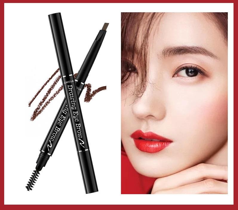 Bút kẻ lông mày Lameila 789 Double Effect  ( Nhiều màu để chọn )  -W191-D4T2