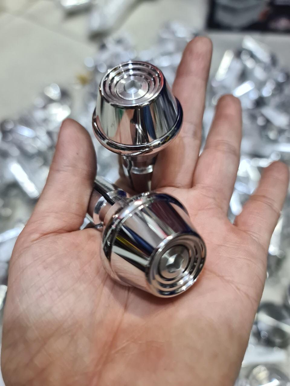 Cặp gù thái inox cnc 304 siêu đẹp ( mọi xe )