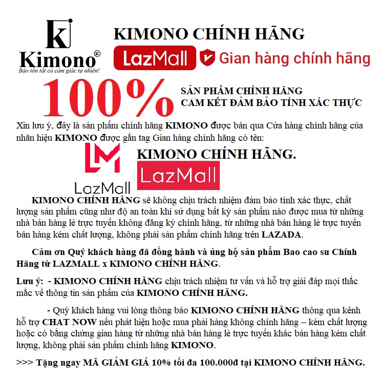 [ KIMONO ] Bao cao su Kimono 0.03 Green 3 bao - Siêu Mỏng.