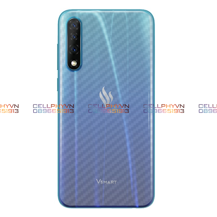 Miếng dán lưng cacbon Dành Cho Vsmart Live
